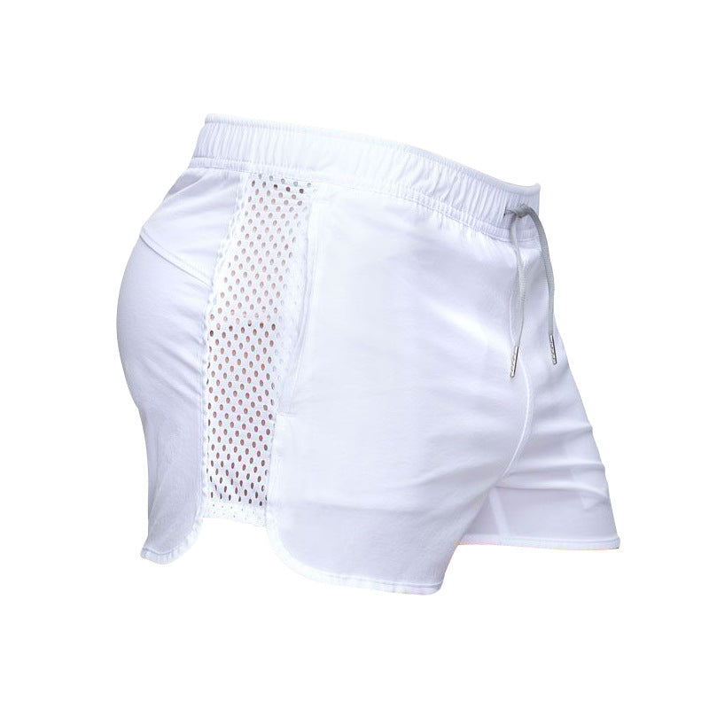 Summer Stretch Mesh Training Sprint Shorts