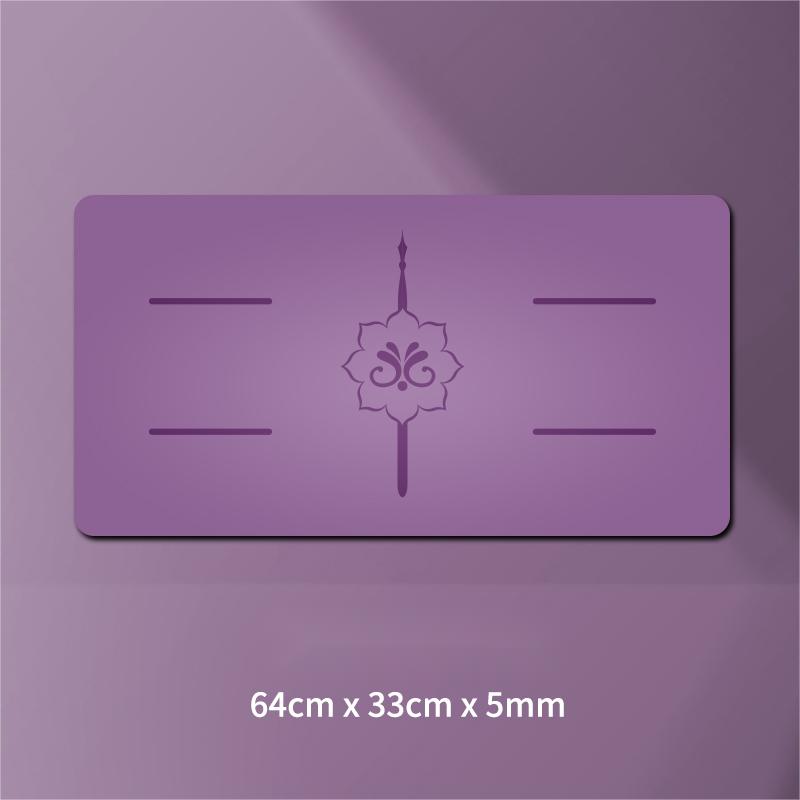 Non-Slip Natural Rubber Women's Yoga Mat