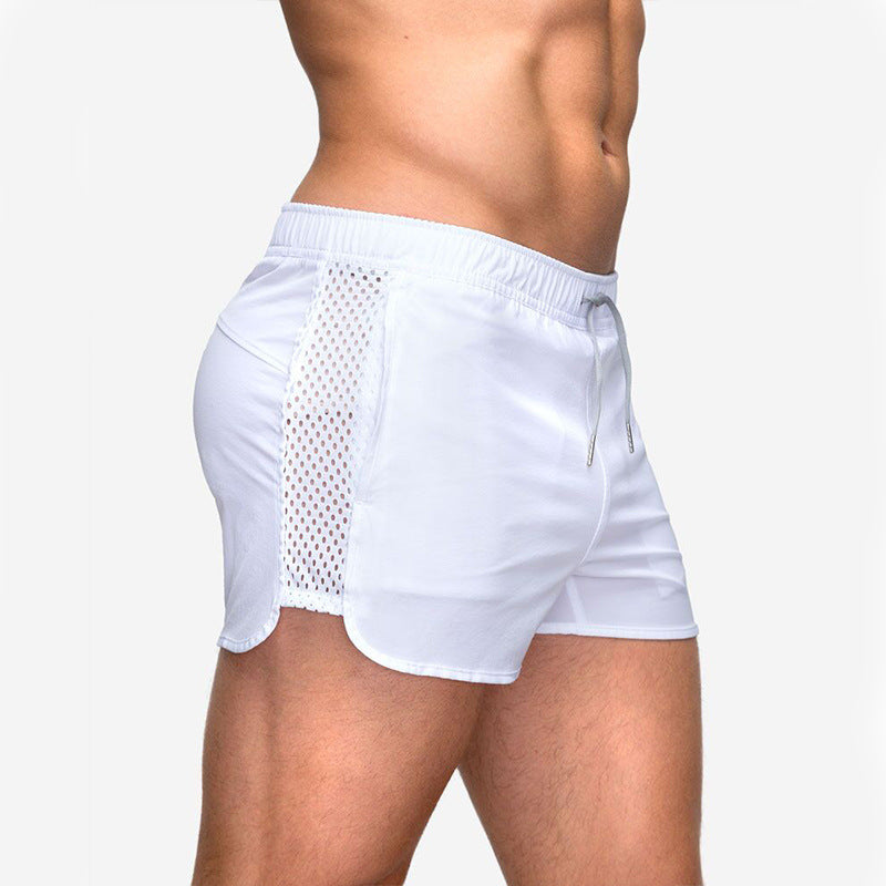 Summer Stretch Mesh Training Sprint Shorts