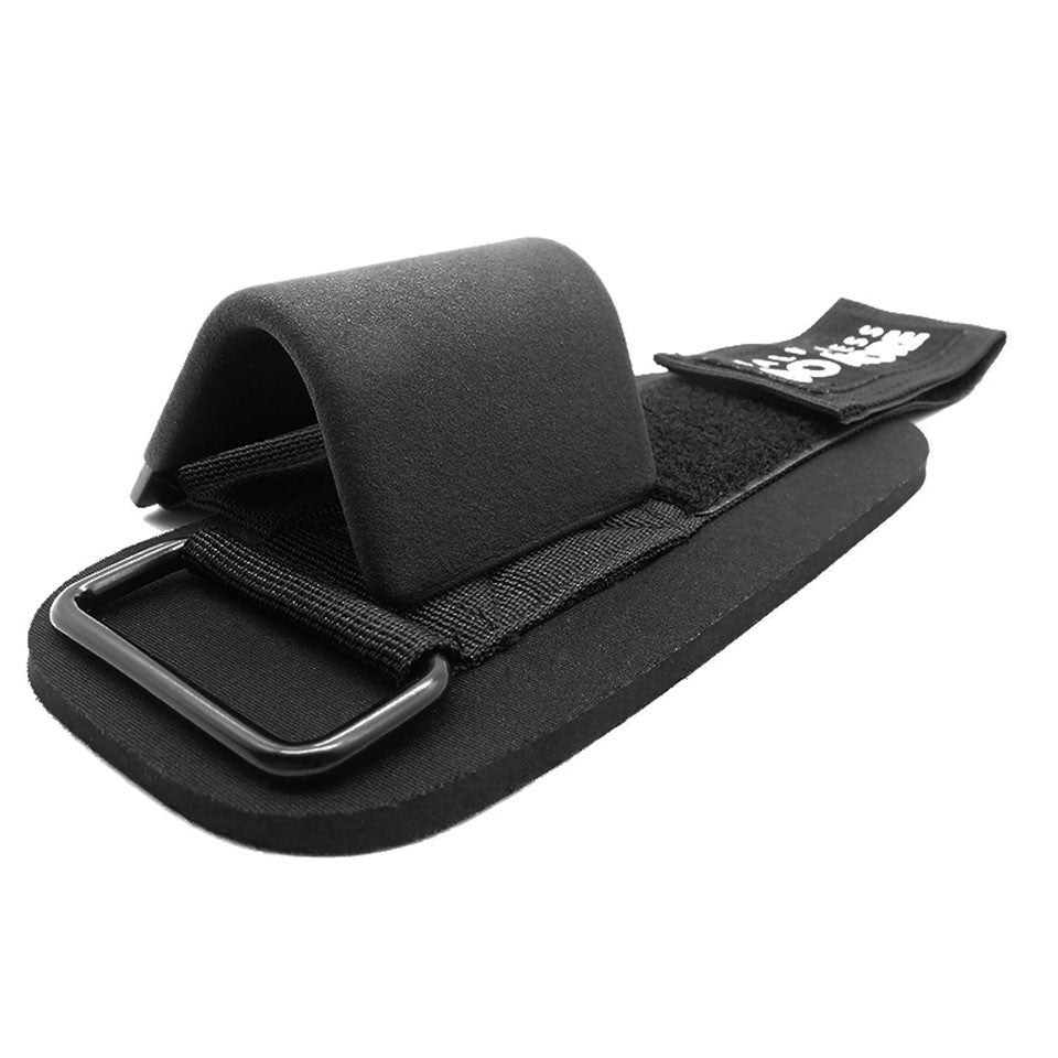Weight Lifting Hook Padded Gloves With Wrist Wraps