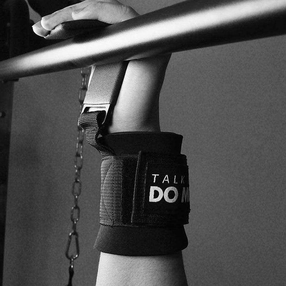 Weight Lifting Hook Padded Gloves With Wrist Wraps