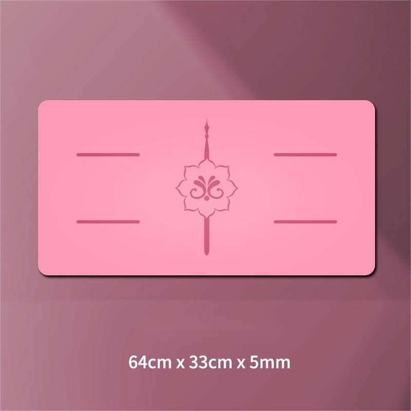 Non-Slip Natural Rubber Women's Yoga Mat