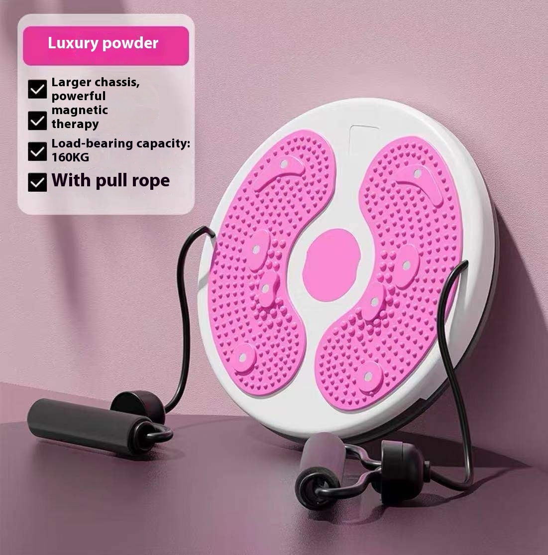 Fitness Home Waist Drawstring Wheel