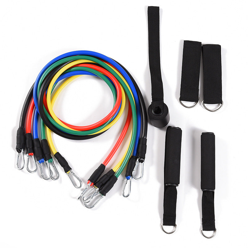 11 Pieces Latex Tube Tension Rope Set
