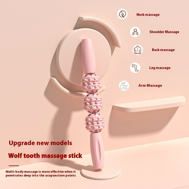 Muscle-Relaxing Spiked Massage Fitness Roller