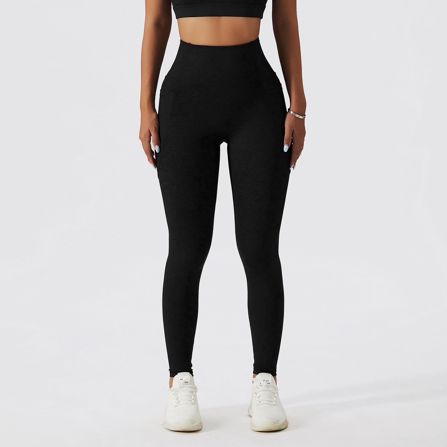 Fitness One Sided Back Yoga Bra Suit