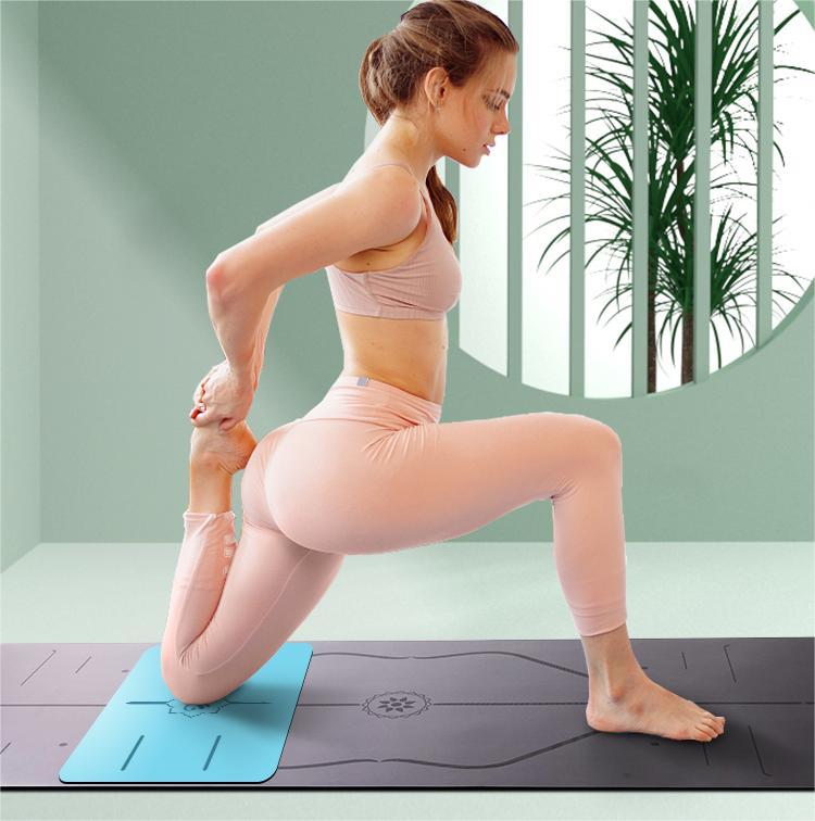 Non-Slip Natural Rubber Women's Yoga Mat