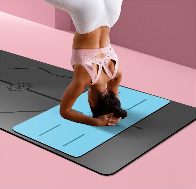 Non-Slip Natural Rubber Women's Yoga Mat