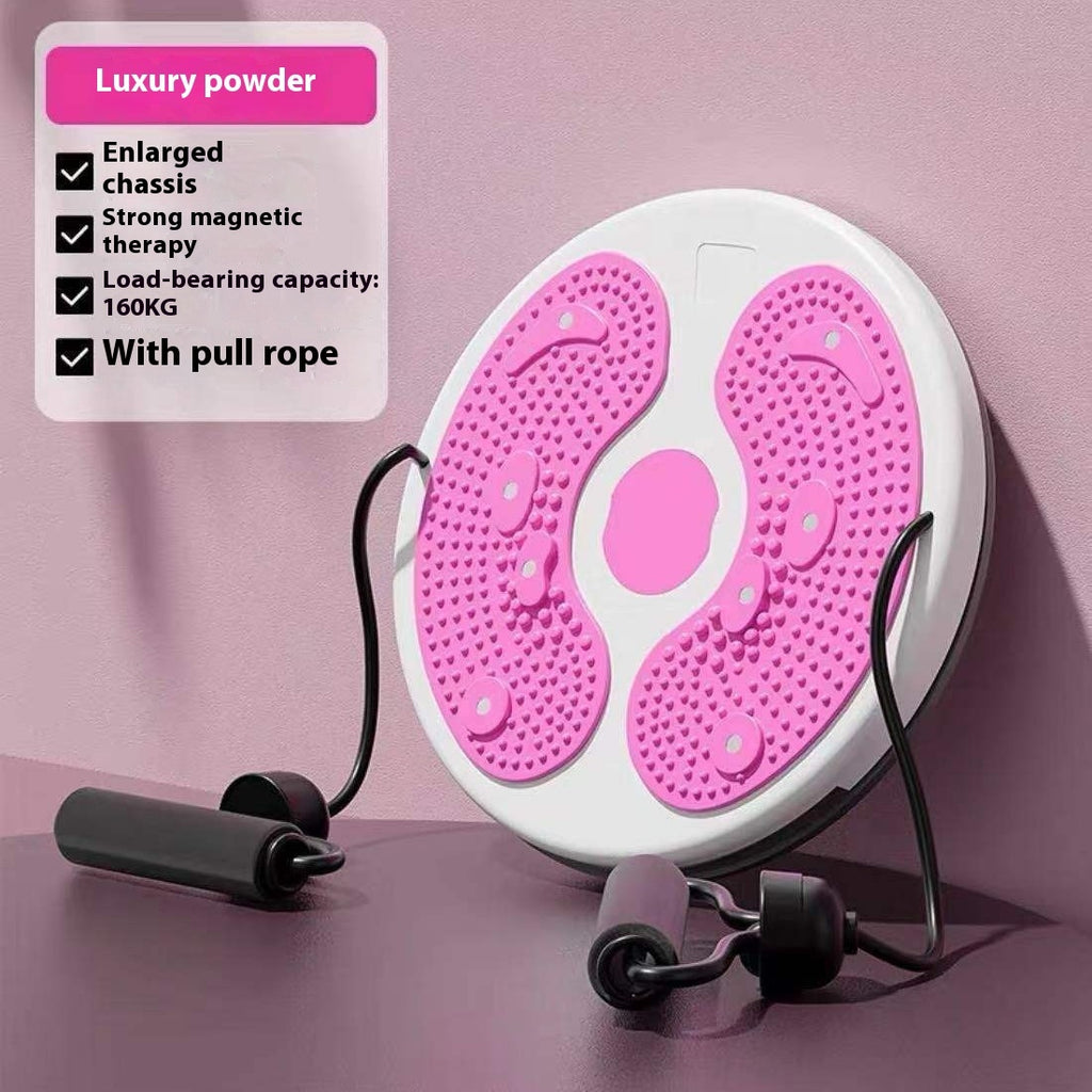 Fitness Home Waist Drawstring Wheel